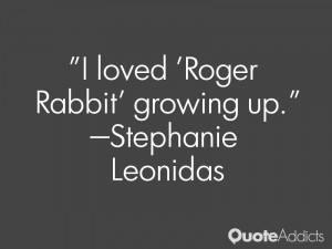 STEPHANIE LEONIDAS QUOTES