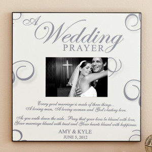 Wedding Prayer Frame