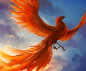 What is the origin of the legend of the phoenix?