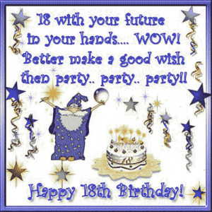 18 Birthday Wishes Messages