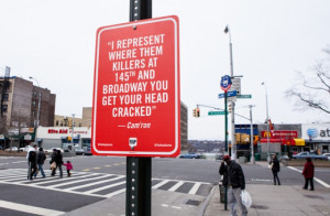 Street Artist Jay Shells Brings “Rap Quotes” to your Corner
