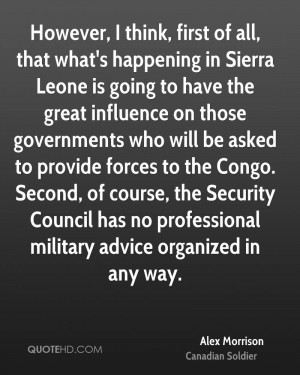 ... Security Council has no professional military advice organized in any