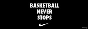 Nike Never Stops in Basketball added 126 times