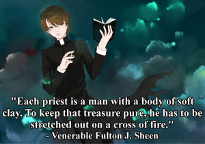 Today is Venerable Fulton Sheen Day apparently... not that I grudge it ...