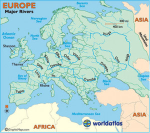Europe Map Facts Geography History