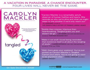 Carolyn Mackler’s new novel- Tangled