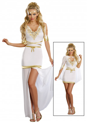 greek goddess aphrodite with clothes on
