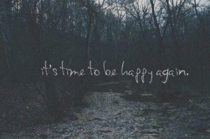 again, fog, forest, happy, hipster, indie, photo, photography, phrase ...