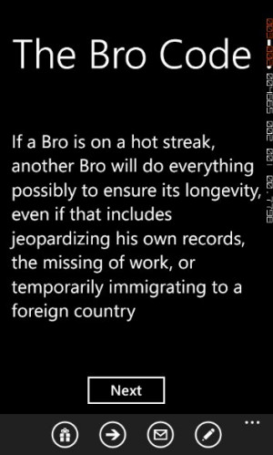 The Bro Code software apps