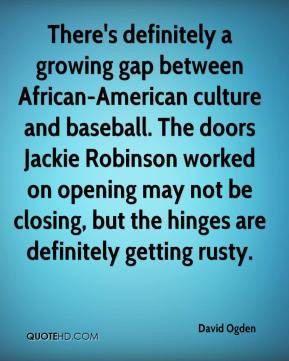 There's definitely a growing gap between African-American culture and ...