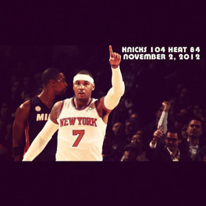 Basketball Quotes Carmelo Anthony Carmelo and novak to the bank.