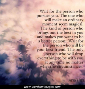 Waiting for You Love Quote