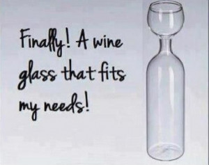 wine glass that fits my needs