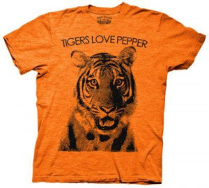 ... Tigers Love Pepper t shirt funny Hangover movie tee mike tyson
