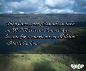 Canadian Quotes