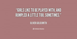 quotes about girls being players
