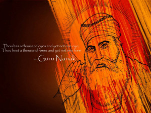 Beautiful Quotes of Guru Nanak Dev Ji HD Wallpapers