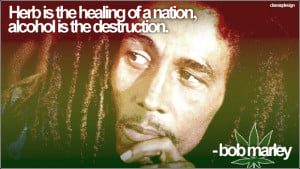 Smoking Weed Quotes Bob Marley