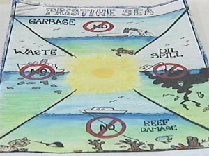 Competition inspires students to keep the sea pristine