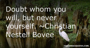 Favorite Christian Nestell Bovee Quotes
