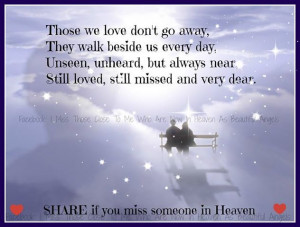 someone in heaven photo share if you miss someone who is in heaven ...
