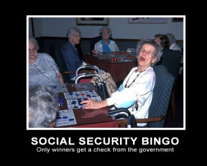 Funny Social Security Bingo Images