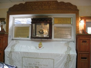 The grave of Rabbi Nachman of Breslov in Uman, Ukraine.