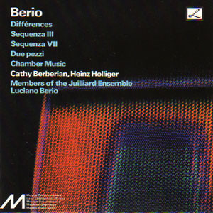 Luciano Berio Differences/Sequenza lp