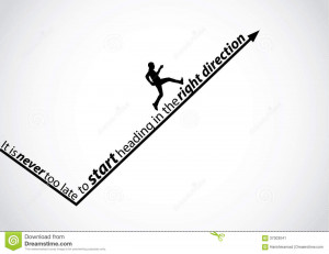 an arrow in the right direction - motivational or inspirational quote ...