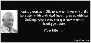 Having grown up in Oklahoma when it was one of the last states which ...