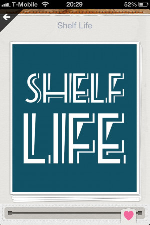 Shelf life