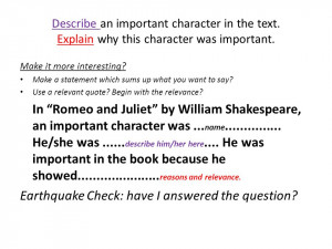 ... Use a relevant quote? Begin with the relevance? In Romeo and Juliet by