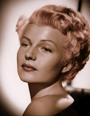 Rita Hayworth quotes... The fun of acting is to become someone else ...