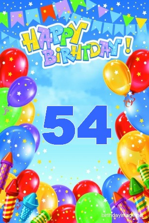 54th birthday wishes