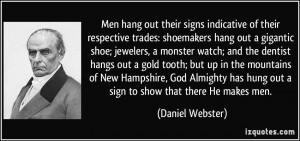 hang out their signs indicative of their respective trades: shoemakers ...