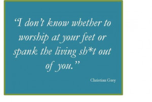 50 Shades of Grey' in 15 Naughty Quotes