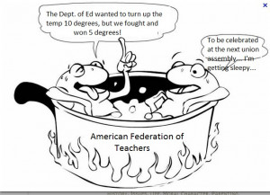 The Parable of the Frog and the Fate of the Teacher Unions