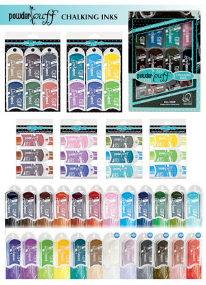2013 Releases - New PowderPuff Chalk Inks!