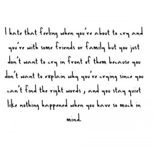 Hiding Feelings Quotes Tumblr Picture