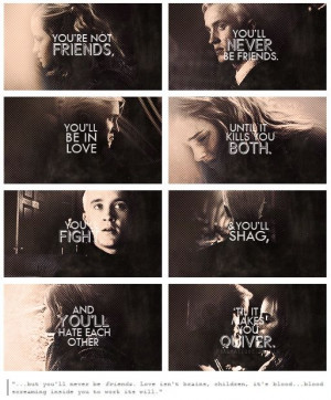 ... quote and this whole post killed me I died of feels! Spike! Draco! I