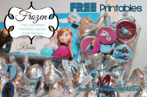 Free Frozen Valentine's Day Printables #Frozen #TreatBagToppers # ...