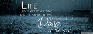 Learning To Dance In The Rain Facebook Cover