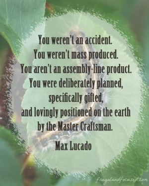 ... Mass Produced You Arent An Assembly Line Product - Ecouraging Quote