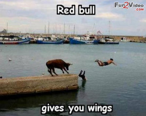 Red Bull Gives You Wings Funny Ad Which is Humorous and This Red Bull ...