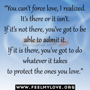 Can Force You Love Free Quotes