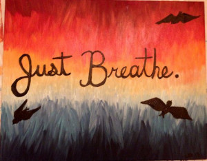 Canvas Quotes with birds and bright colors on Etsy,