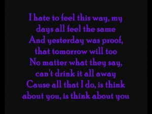 My darkest days- the only one lyrics