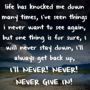 life has knocked me down - Google Search