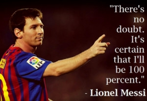 Famous Soccer Quotes Messi are Motivating | My Love Story