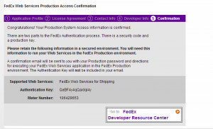 Setting up FedEx for Shipping Quotes